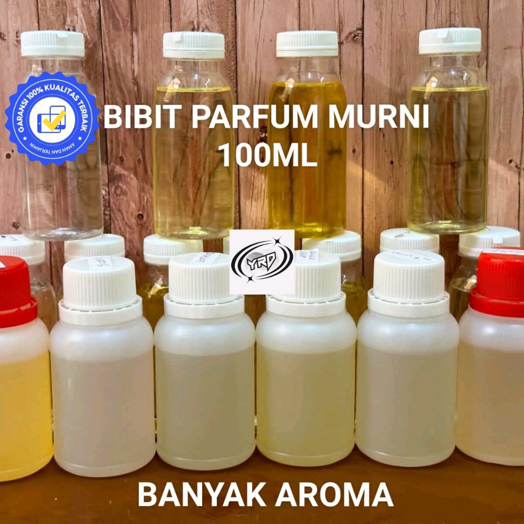 Bibit biang parfum 100ml murni non alkohol segel repack || minyak wangi laki-laki perempuan unisex a