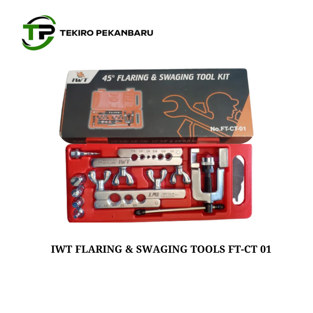 IWT FLARING SWAGING TOOLS SET 01, 03, 04 HIGH QUALITY SERVICE AC