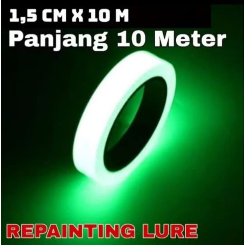 STIKER GID 1,5 CM X 10 KETER GID HIJAU BJK