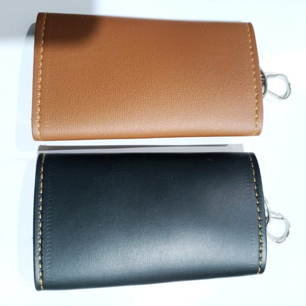 Jungle_Shop_ Gantungan Kunci Stnk Motif Dompet Stnk Kulit Tulisan Jeep Boss
