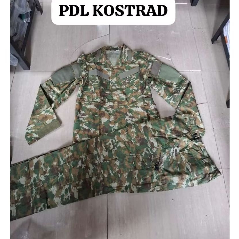 BAJU PDL JATAH TNI-AD KOSTRAD.