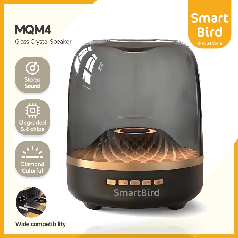 HOT PRODUCT SmartBird Speaker MQM4 Classic Elegant Wireless Bluetooth Colorful diamond matrix