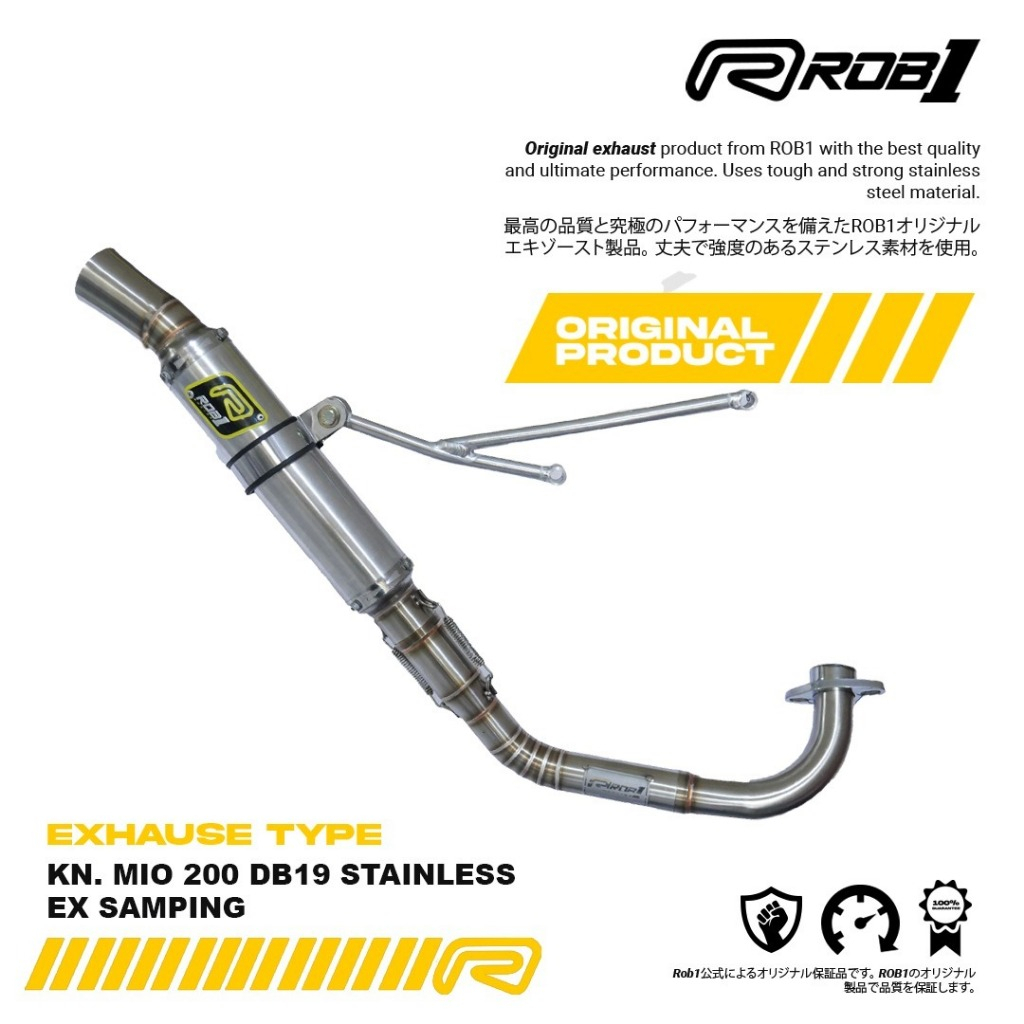ROB1 KNALPOT MIO 200 EX SAMPING