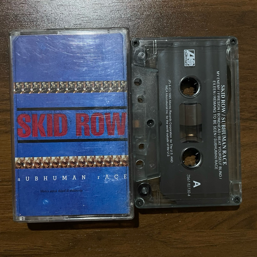 Kaset pita - Skid Row - Subhuman race