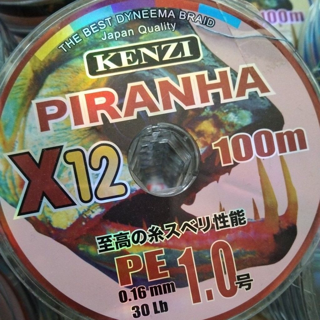 benang pancing Pe X12 Kenzi Piranha