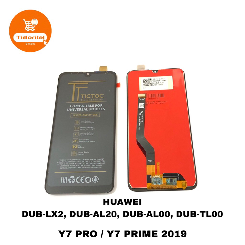 LCD TOUCHSCREEN HUAWEI Y7 PRO 2019 DUB-AL20 / Y7 PRIME 2019 FULLSET
