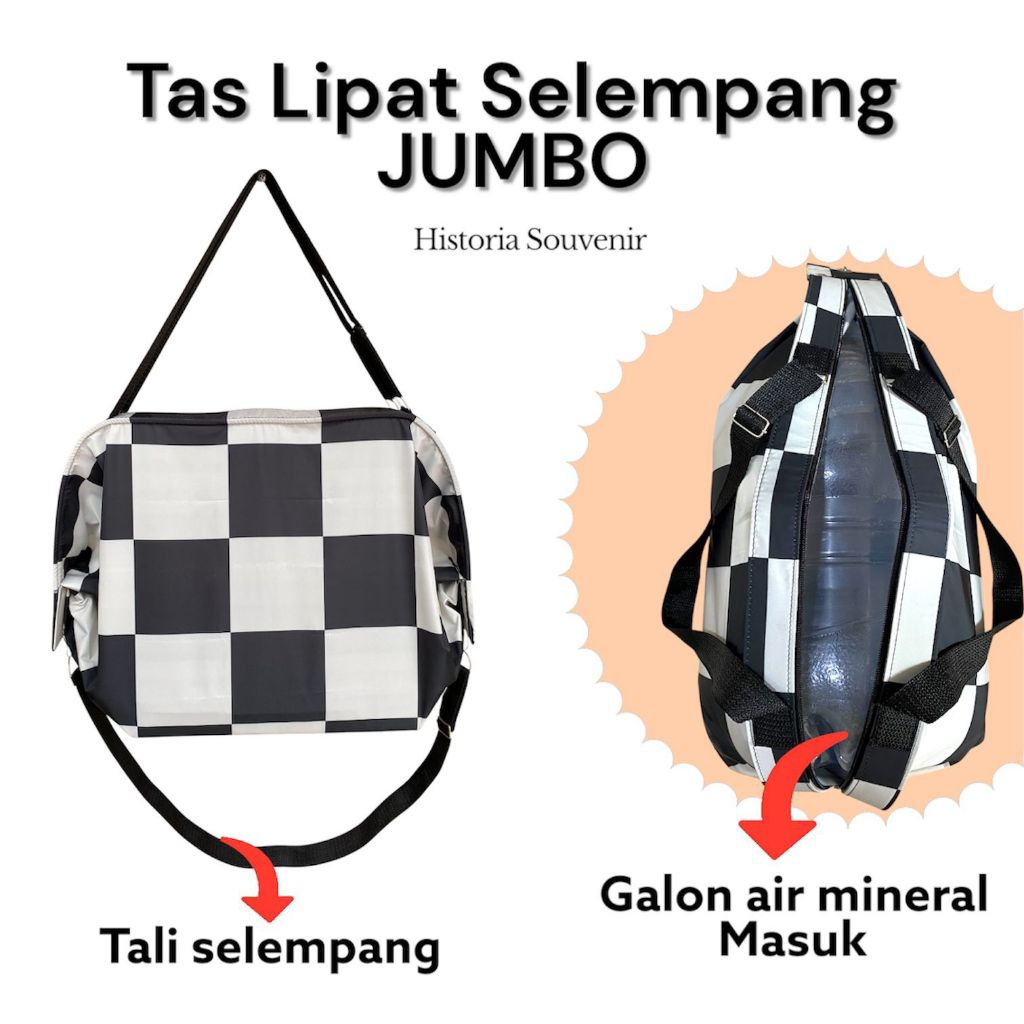 TAS SELEMPANG JUMBO/TAS LIPAT/TAS SELEMPANG WANITA/TAS LIPAT SUVENIR/SLINGBAG