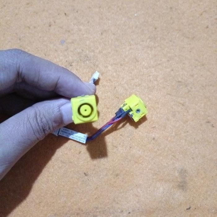 Soket cas charger laptop Lenovo Thinkpad T410 i5 original copotan asli