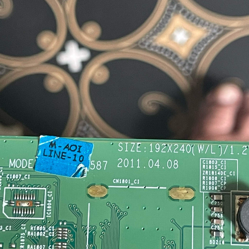 Pcb gambar TV Samsung