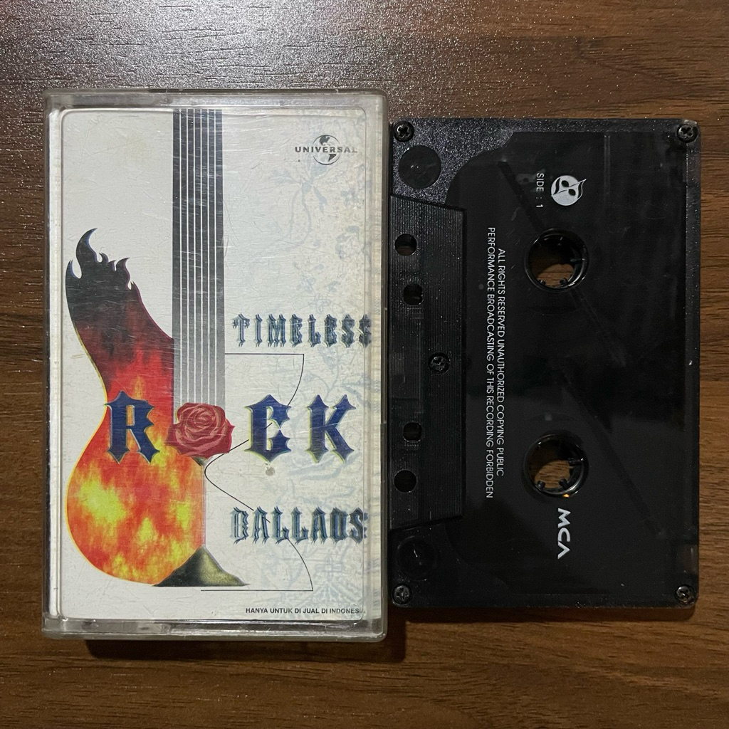 Kaset pita - Timeless Rock Ballads
