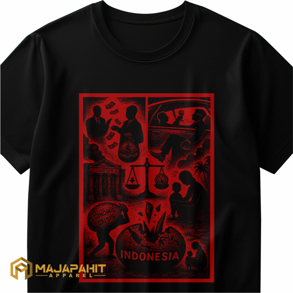 Kaos Kritik Sosial Aktivis Indonesia | Anti Korupsi & Krisis Ekonomi