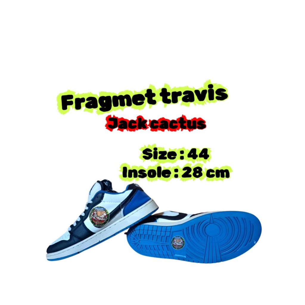 sepatu second/prelovedd sneakerss/casual "JACK CACTUS" size 44 insole 28cm
