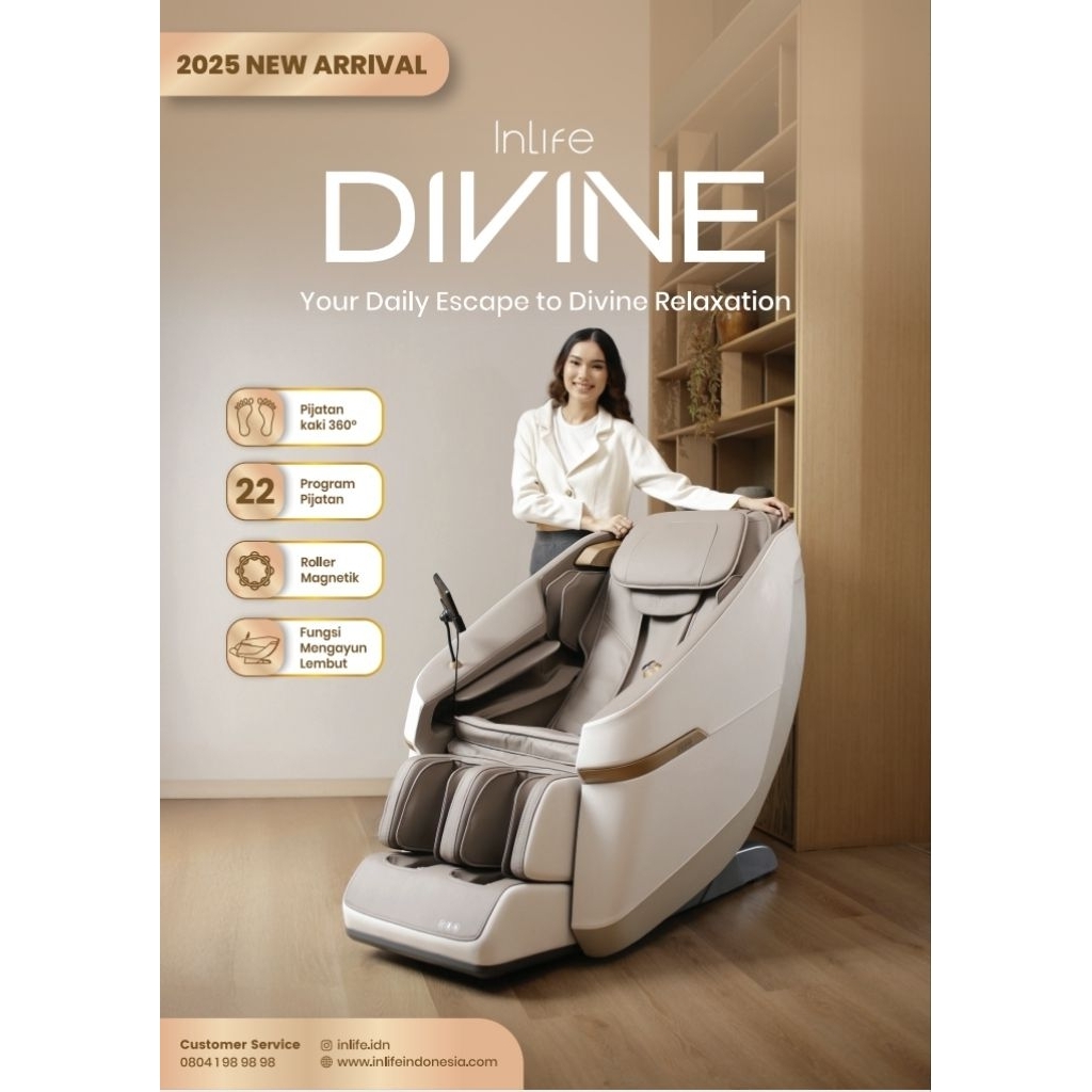 Advance INLIFE DIVINE Kursi Pijat - Model iS8815