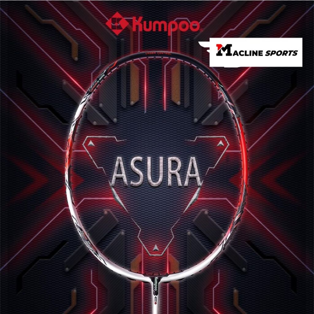 RAKET BADMINTON KUMPOO ASURA / ORIGINAL KUMPOO ASURA BADMINTON RACKET