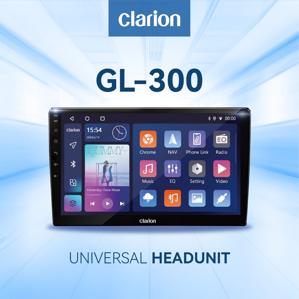 Clarion Head Unit GL-300 2/64GB Android 9" Display