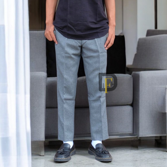 Celana Formal Pria / Celana Bahan Slim Fit Pria / Celana Formal
