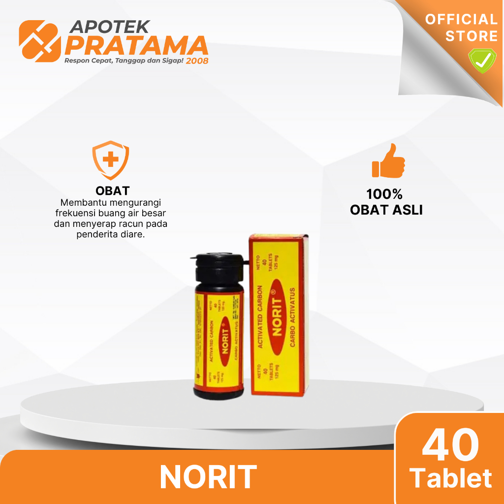 NORIT TABLET / NORIT KARBON AKTIF