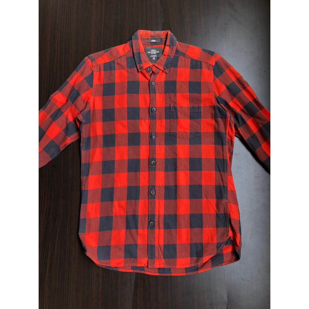 Flannel hnm kemeja