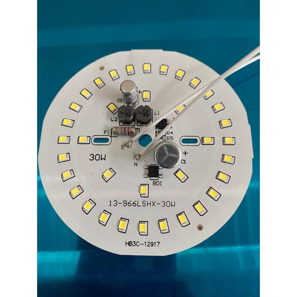 MESIN LAMPU/LED AC BM 30 WATT PUTIH DIAMETER 9.6CM