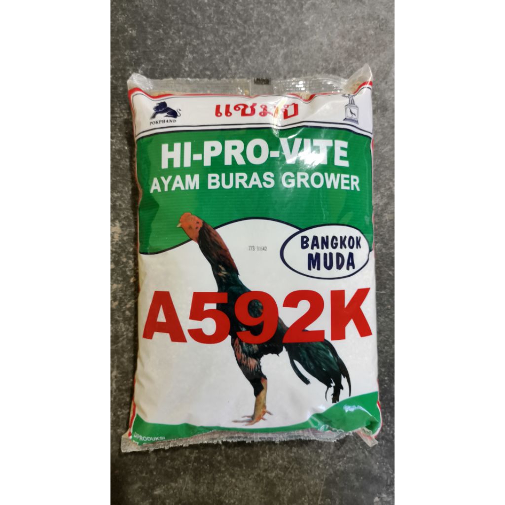 A592K HI-PRO-VITE POKPHAN pur pakan anakan ayam bangkok