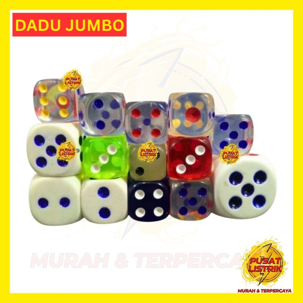 DADU / DICE / DADU BESAR 10 - 25 CM