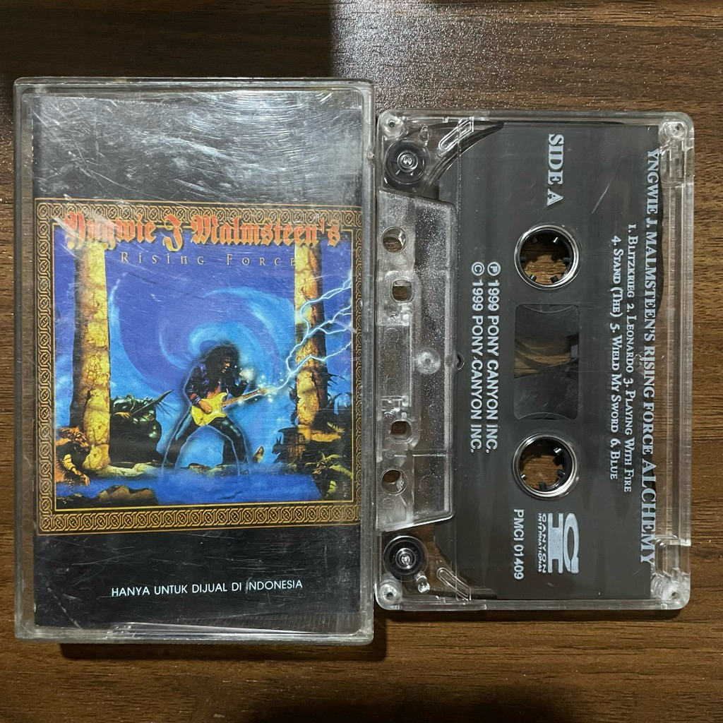 Kaset pita - Yngwie J. Malmsteen's - Rising Force
