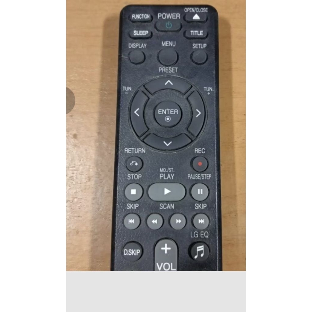 Remote LG untuk dvd compo type DM 5230 dan mdd 64