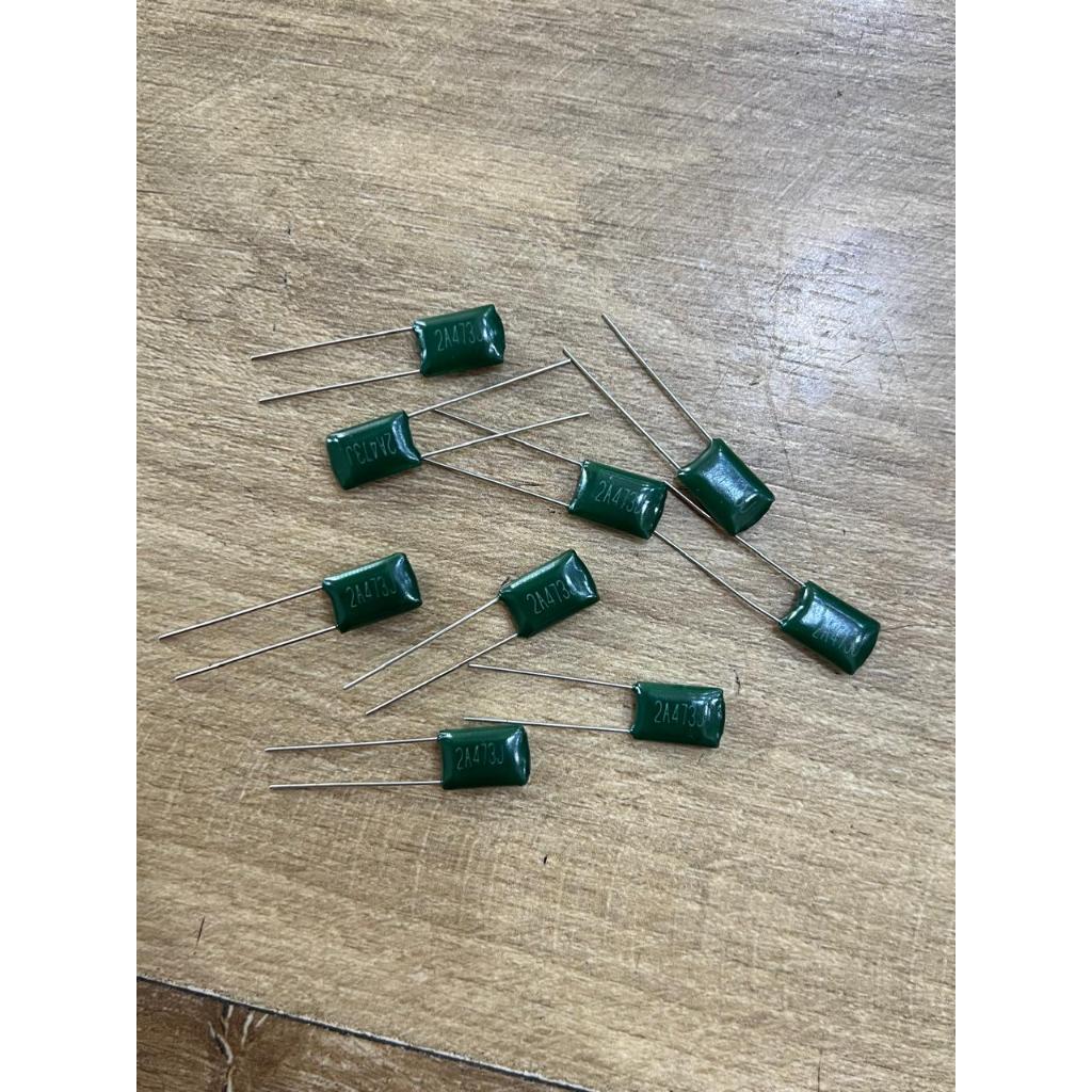 Kapasitor Milar 473 100N 100V Berkualitas Tinggi Milar 473J Milar 47K