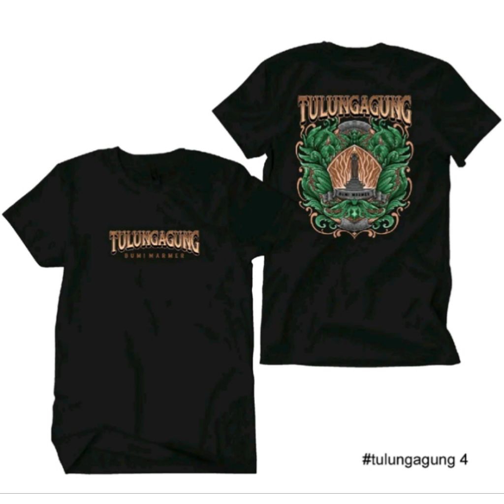 Kaos T-shirt Tulungagung Bumi Marmer Kaos Distro Unisex