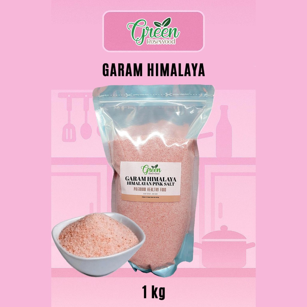 GARAM HIMALAYA 1 KG - HIMALAYAN PINK SALT PREMIUM 1000 GRAM - 1000GR