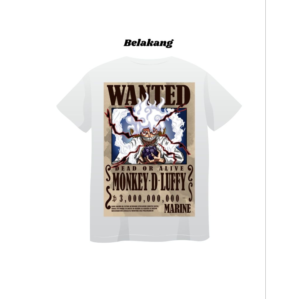 kaos MONKEY•D•LUFFY