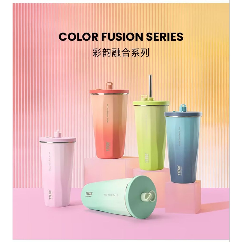 TYESO NEW COLOR GRADASI & POLOS/TYESO TUMBLER KOPI/TUMBLER TYESO