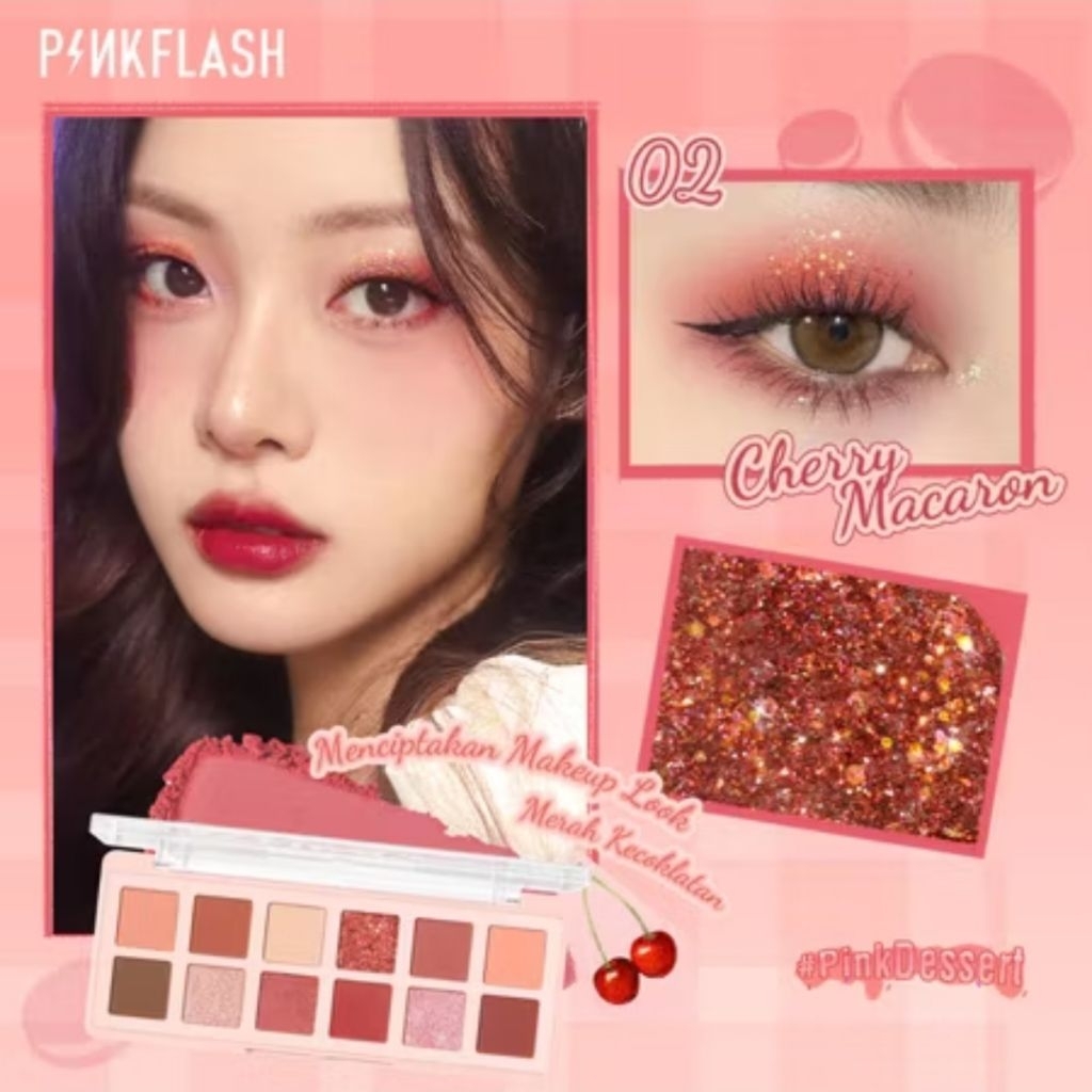 PINKFLASH PRO TOUCH EYESHADOW PALETTE/EYESHADOW PIGMENT/EYESHADOW PALETTE