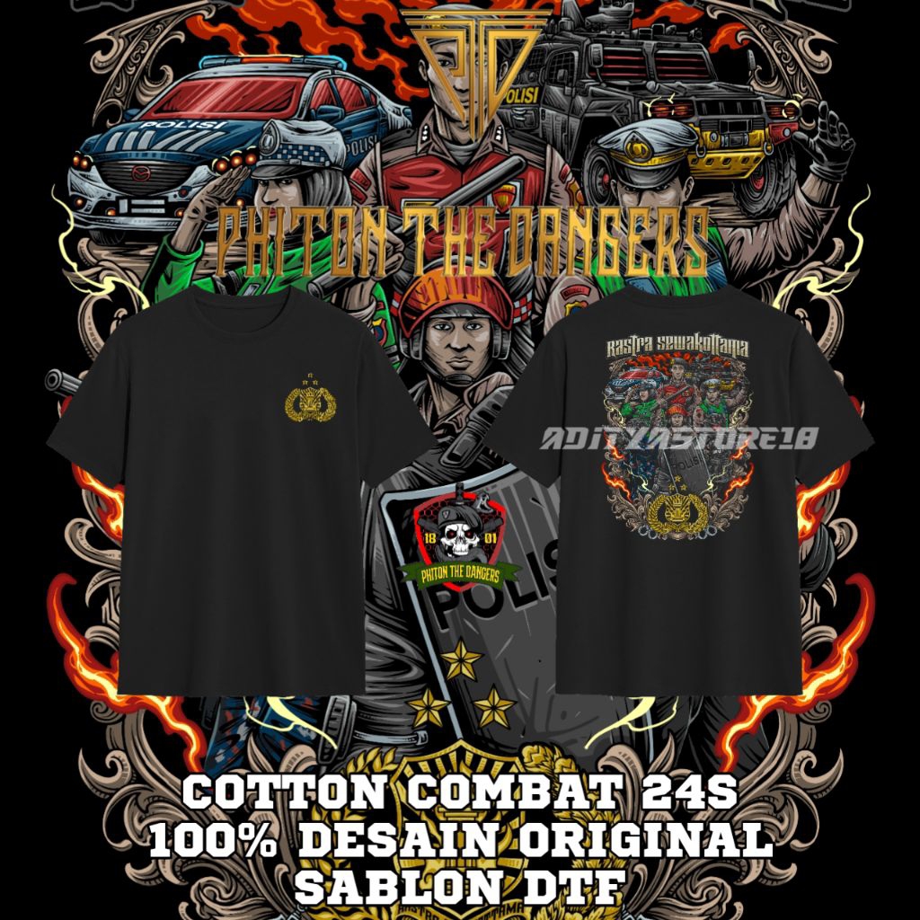 Kaos Polo Hodie Kemeja Polisi Rastra Sewakottama