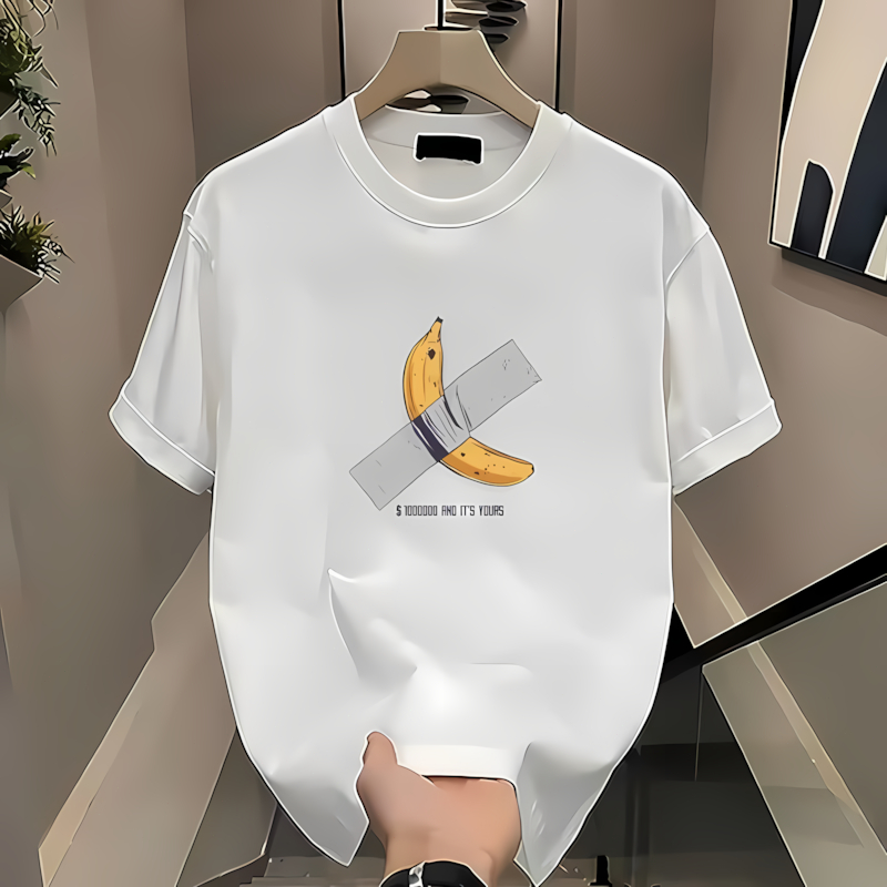 【100% original】Versace Kaos Oversize Pria Wanita Unisex 100% Original - Cotton Heavyweight Premium, 