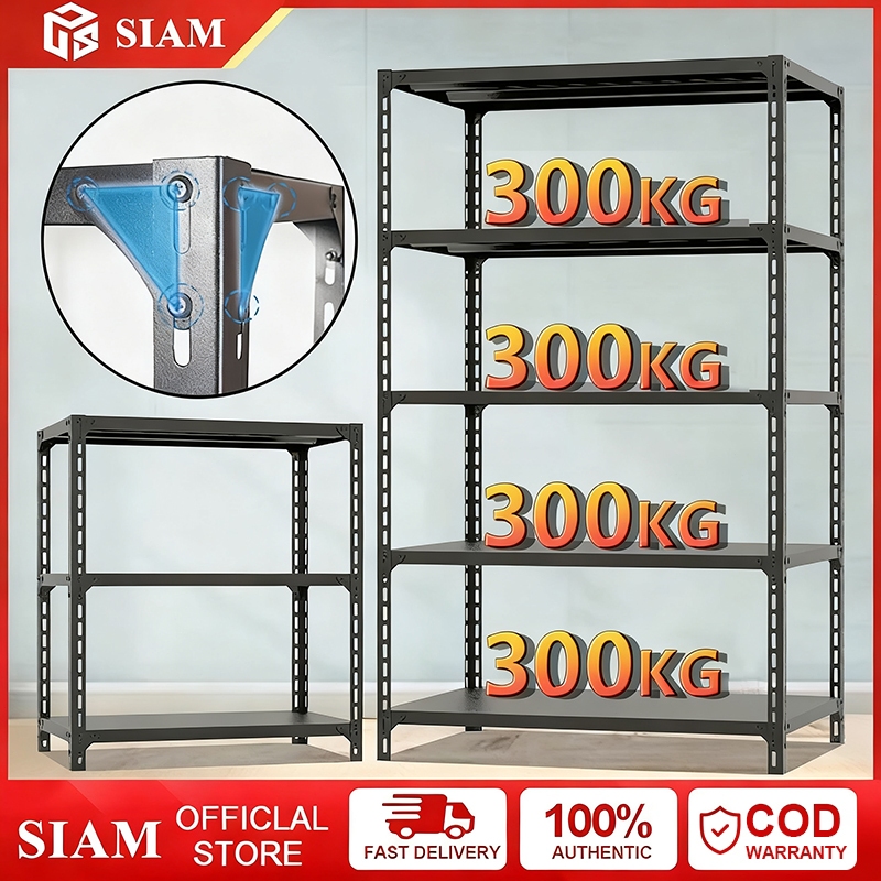 120*40*200cm Rak Besi / Rak Besi Siku / Rak Susun / Rak Besi Siku 5 Susun / Rak Besi Serbaguna / Rak