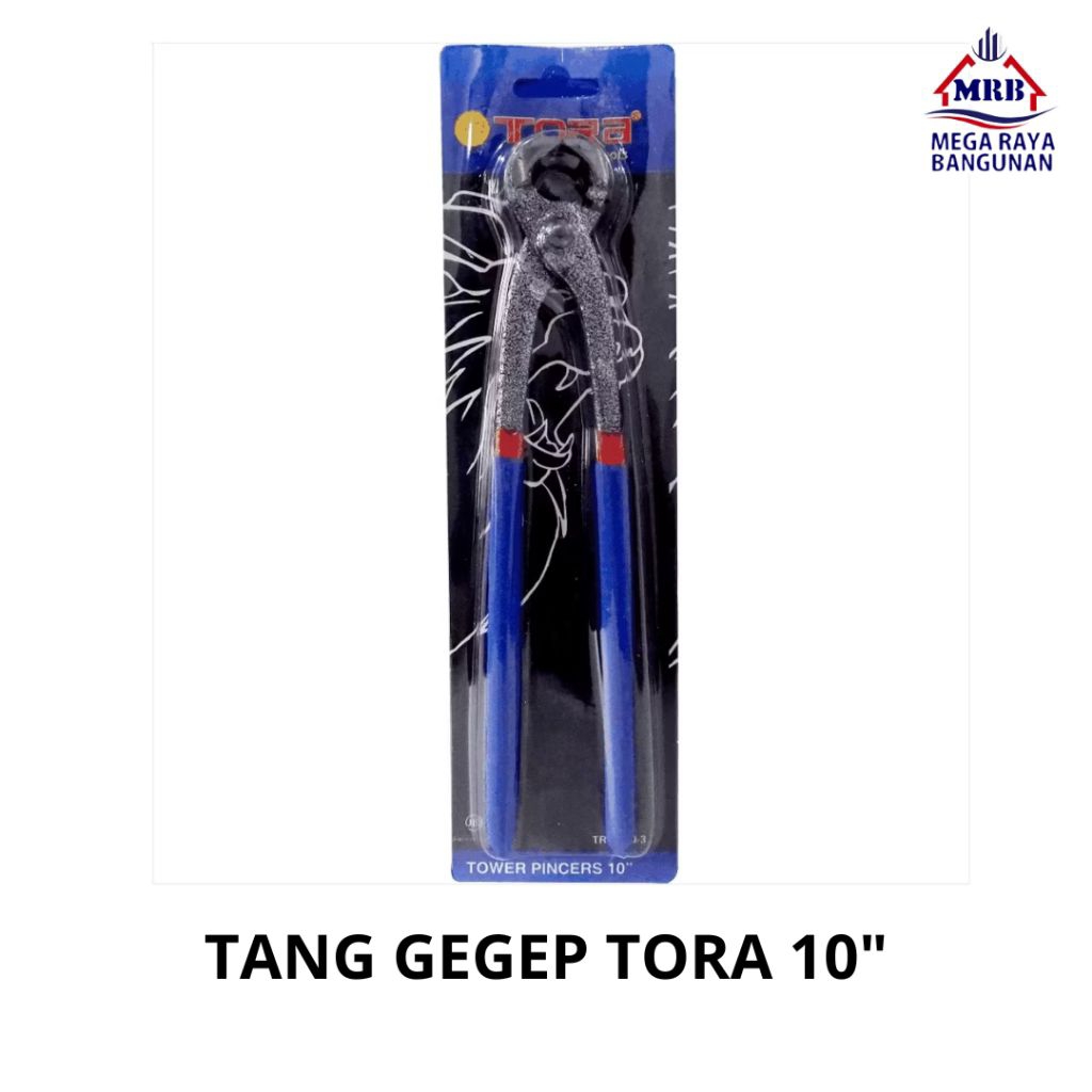TANG GEGEP TORA 10" GEGEP POTONG KAWAT TANG KAKA TUA 10inc - ALAT PERKAKAS BANGUNAN BERKUALITAS TERL