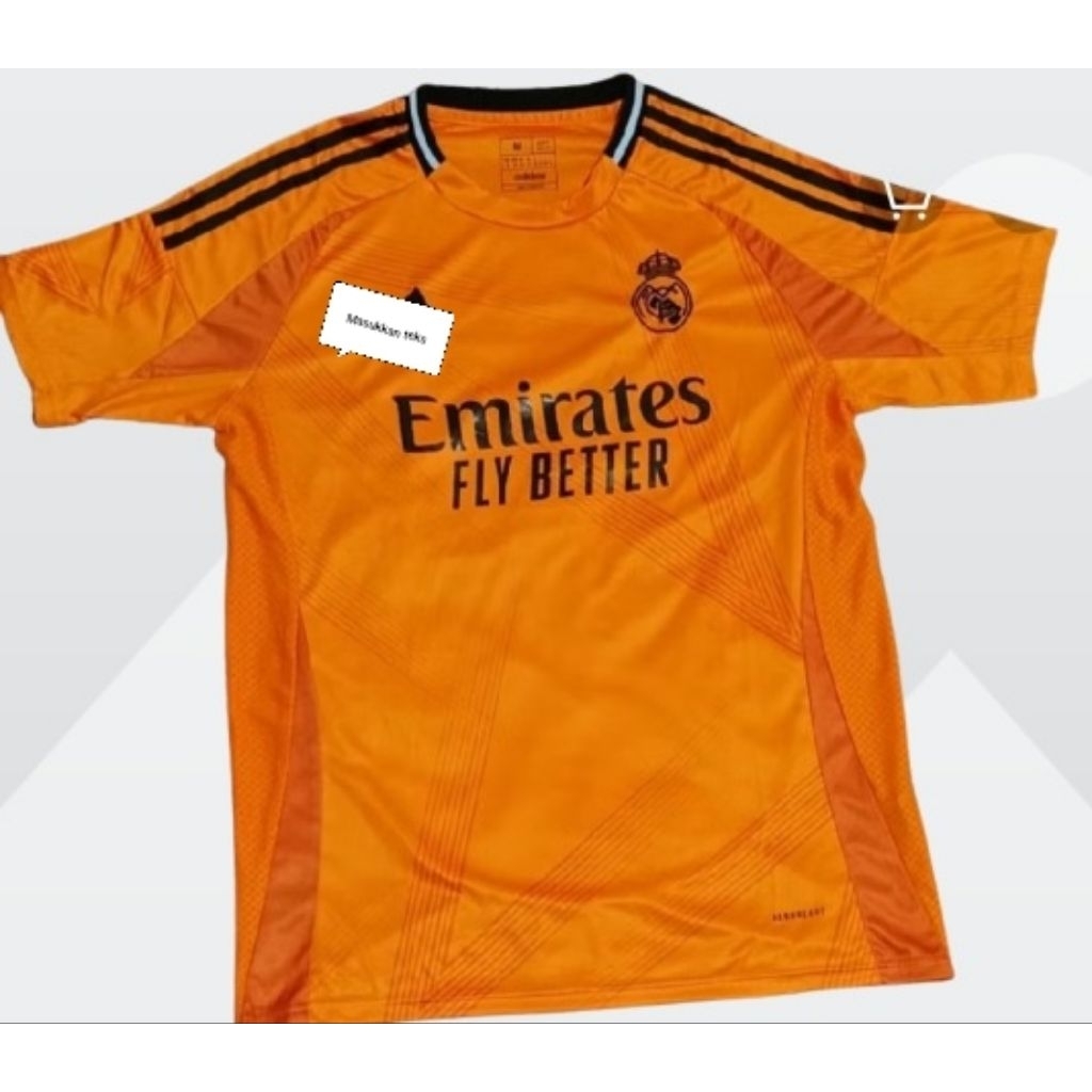 Jersey bola real Madrid second mulus