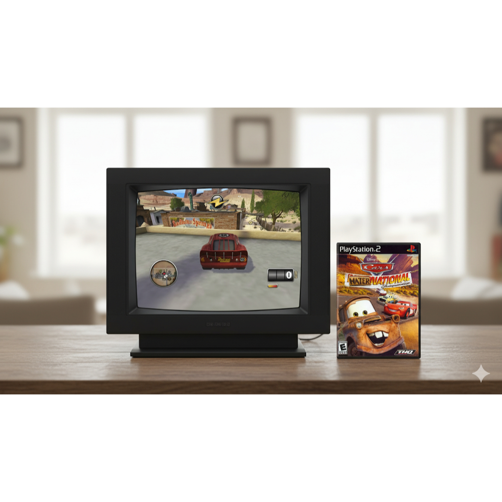 [ Game PS2 Playstation 2 ] Disney•Pixar Cars: Mater-National Championship