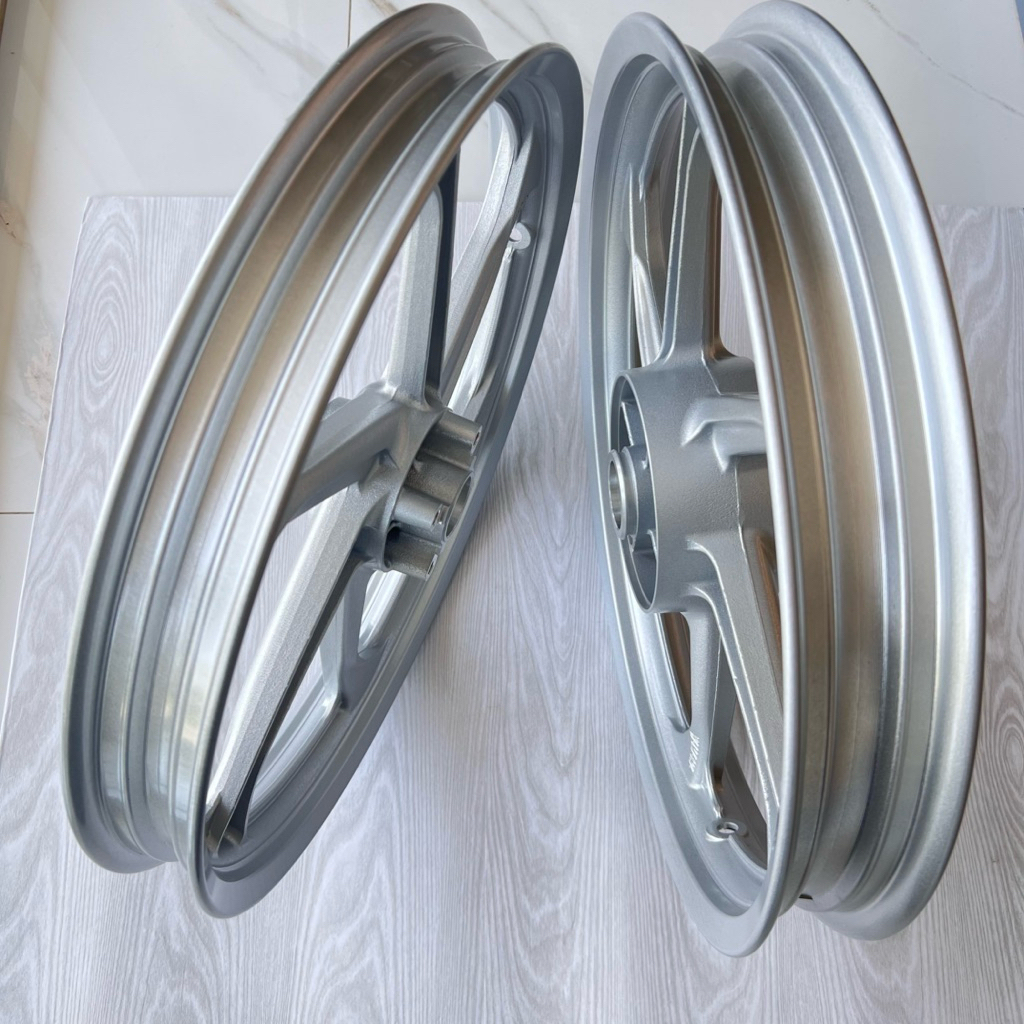VELG 125Z SILVER MADE IN MALAYSIA HONGLEONG ORI YAMAHA
