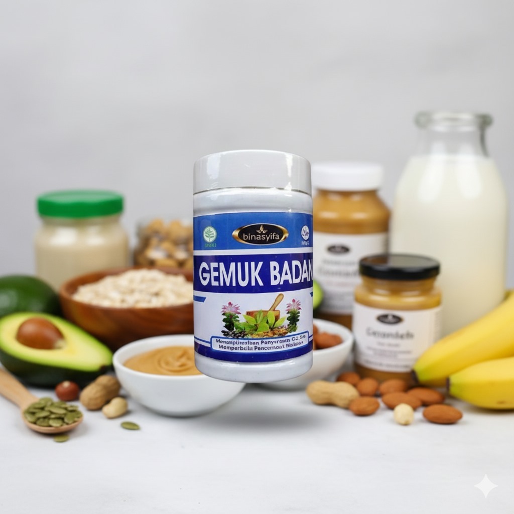 Penggemuk Badan Bahan Alami Binasyifa Gemuk badan Original