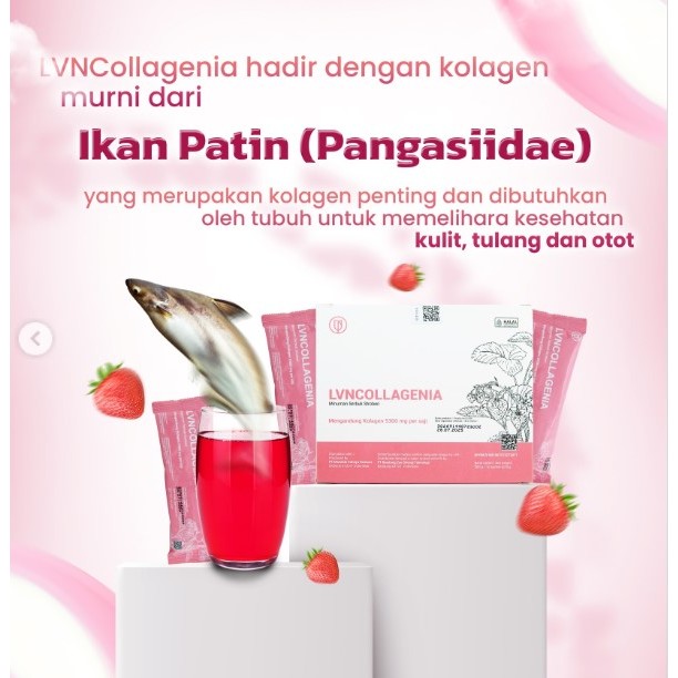 Lvn Collagenia Minuman Kolagen Original 100% Lvn Collagen Kemasan Terbaru