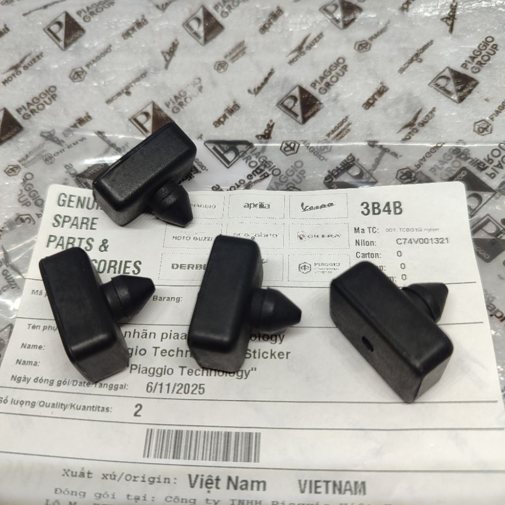 Karet Standar Samping Vespa Matic / Karet Standar Satu Vespa Matic