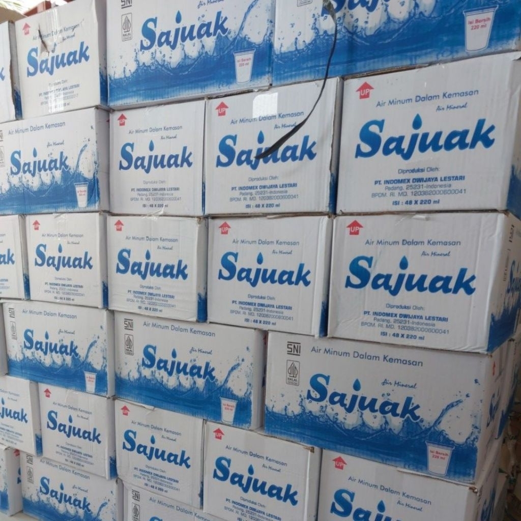 Air mineral sajuak Botol