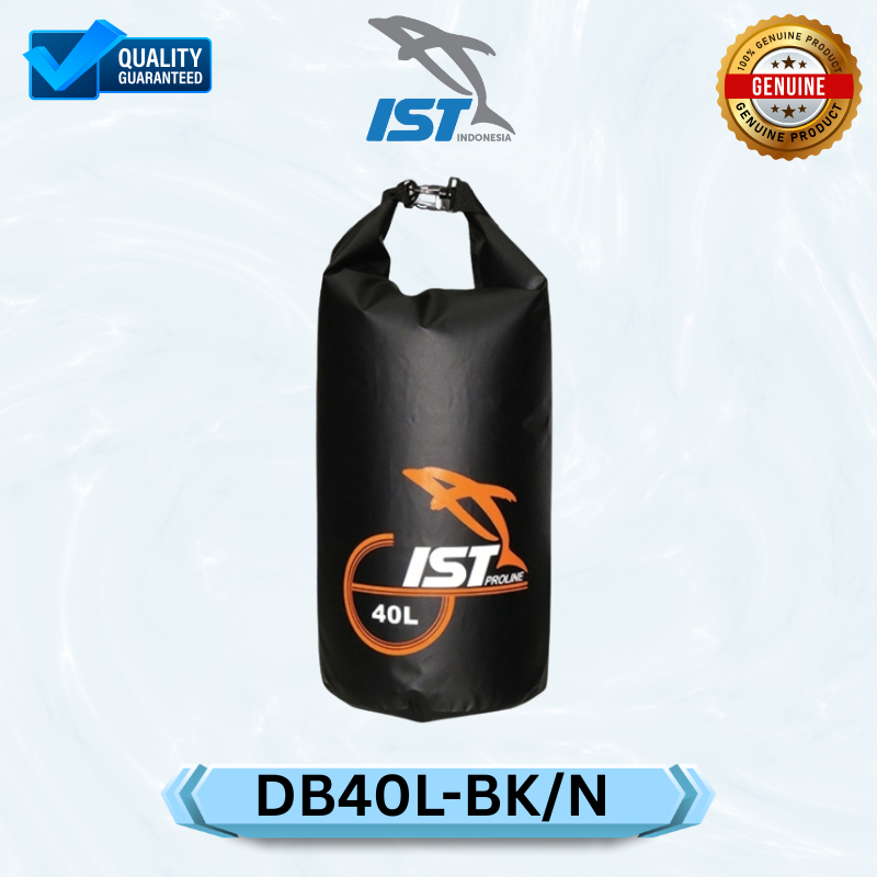 Tas Anti Air Premium Dry Bag Waterproof 40 Liter DB40L-BK/N IST