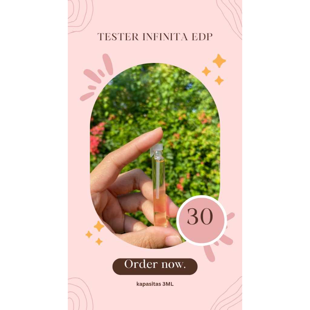 tester parfum kapasitas 3ML