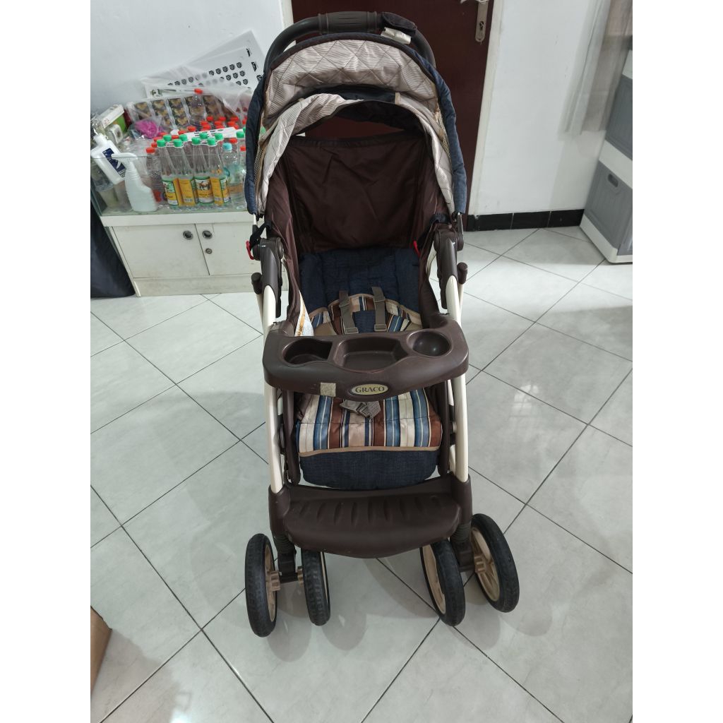 STROLLER  MERK GRACO PRELOVED 90% MULUS