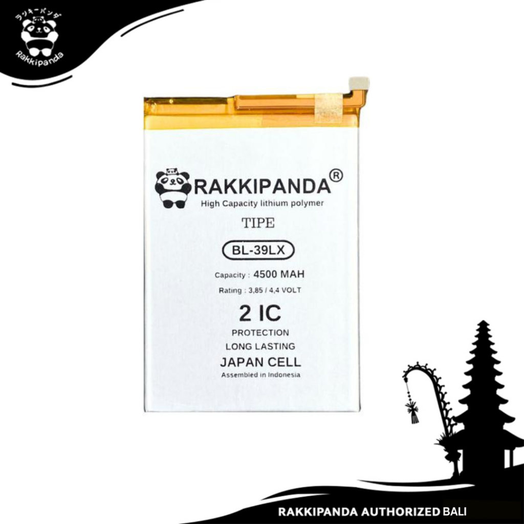 Baterai HP RakkiPanda Batre BL-39LX Infinix S5 X652 / S5 Lite X652B / Smart 4 X653 Battery Bergarans