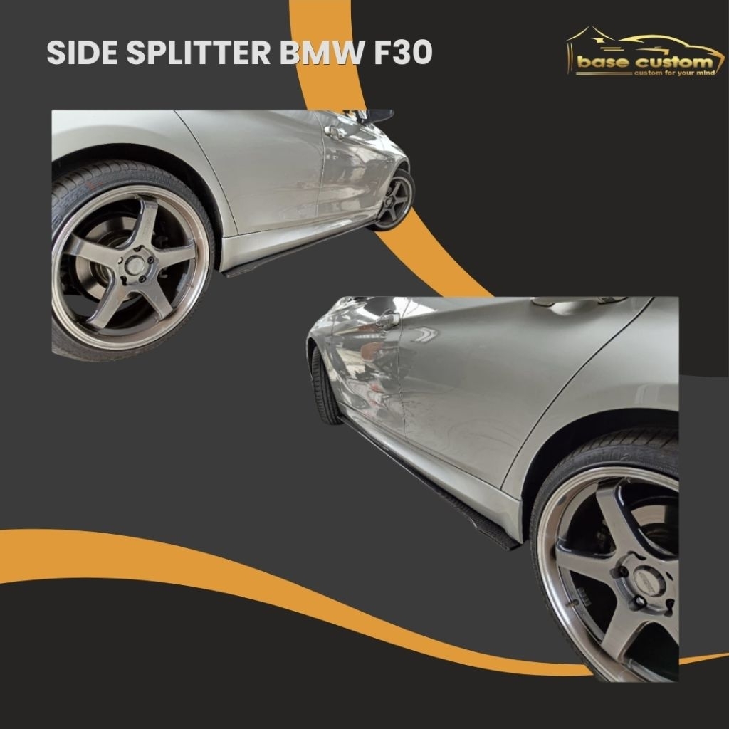 Side splitter bmw f30 /BMW F30