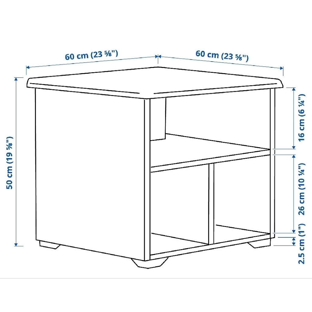 Meja Ruang Tamu IKEA SKRUVBY / Coffee Table SKRUVBY IKEA
